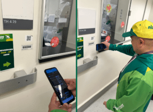 Transparent delivery barcode scanning for real-time tracking and inventory management