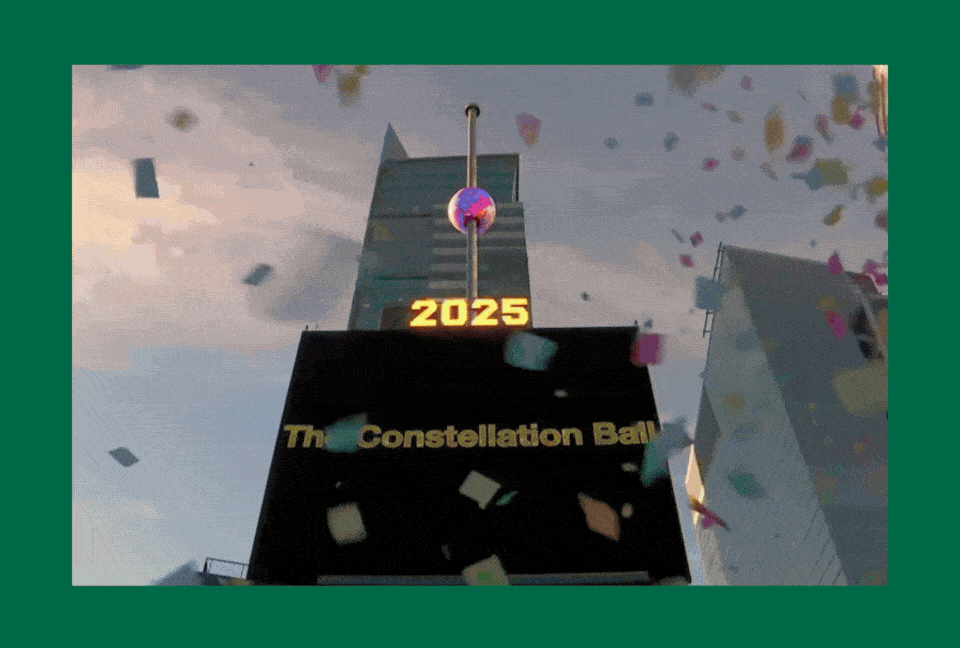 Logistics team preparing delivery logistics of New Year’s Eve ball in Times Square