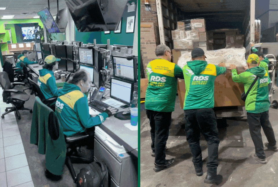 Behind the scenes of RDS logistics leadership in New York during peak holiday operations
